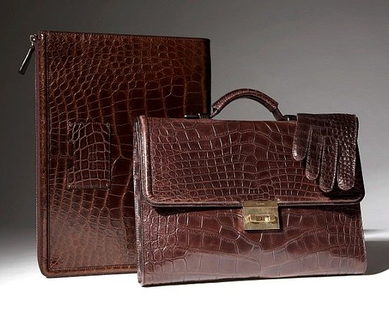 Tom Ford alligator luggage